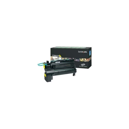 Lexmark C792A1YG Yellow Toner