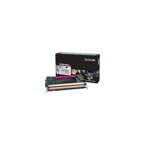 Lexmark X748H1MG Yüksek Kapasiteli Magenta Return Toner