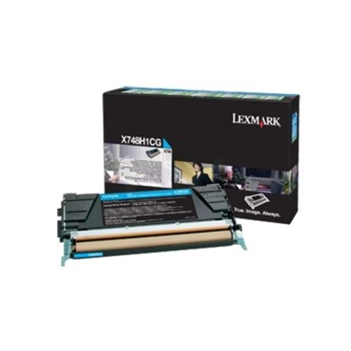 Lexmark X748H3CG Cyan Toner High Yield (Corp.)