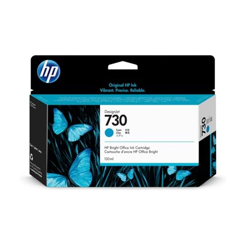 HP P2V62A 130 ml Camgöbeği Mürekkep Kartuş (730)