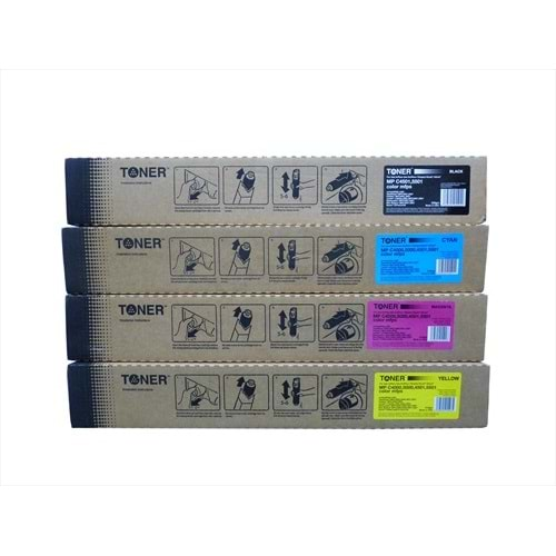 Ricoh AF MP C4000 Sarı Muadil Toner , AFICIO MP C 4501 , AFICIO MP C 5501 , 410 GR.(Made in USA)