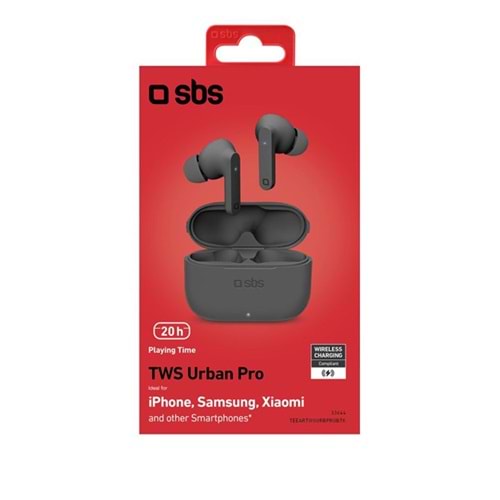 SBS TWS Urban Pro Earbuds-Siyah