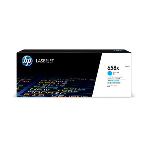 HP W2001X Cyan Toner Kartuş