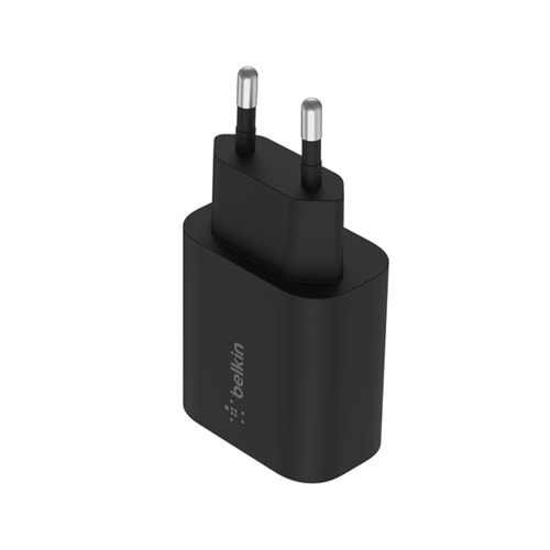 Belkin 25W USB-C PD Duvar Şarjı Siyah