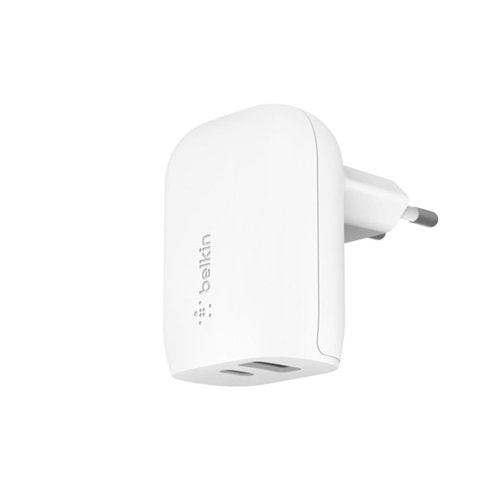 Belkin 32W Şarj Cihazı USB-C USB-A Beyaz