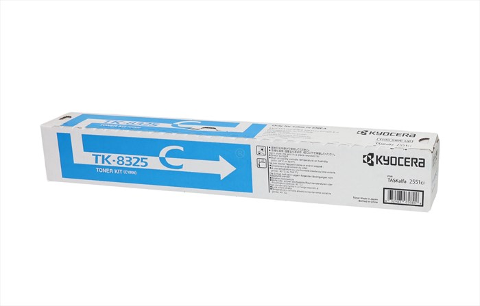 Kyocera Mita TK-8325 Mavi Toner , TASKALFA 2551 CI İ , Orjinal