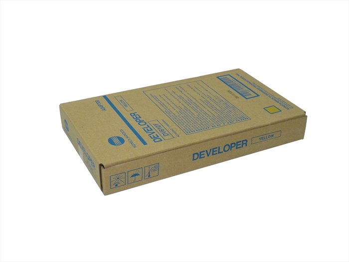 Konica Minolta, DV-610Y Sarı Developer , BIZHUB PRESS C 6000 , C 7000 , BIZHUB PRO C 5500 , C 5501 , C 6000 , C 6500 , C 6501 , Orjinal