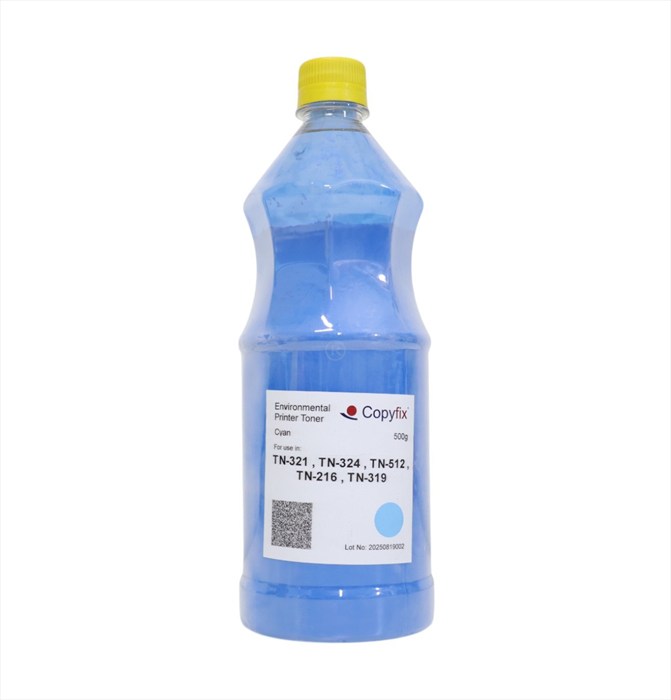 KN , Bizhub C224 , TN-321 , TN-324 , TN-512 , TN-216 , TN-319 Copyfix Mavi Dolum Toneri , 500G Bottle , YCF