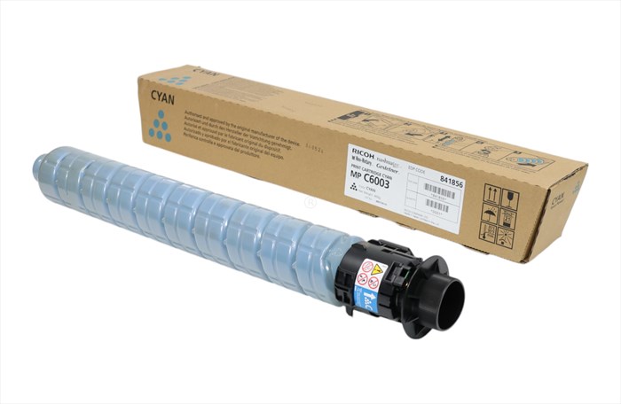 Ricoh C6003 Mavi Toner , AFICIO MP C 4503 , MP C 5503 MP C 6003 , MP C 6004 , 841856 , Orjinal