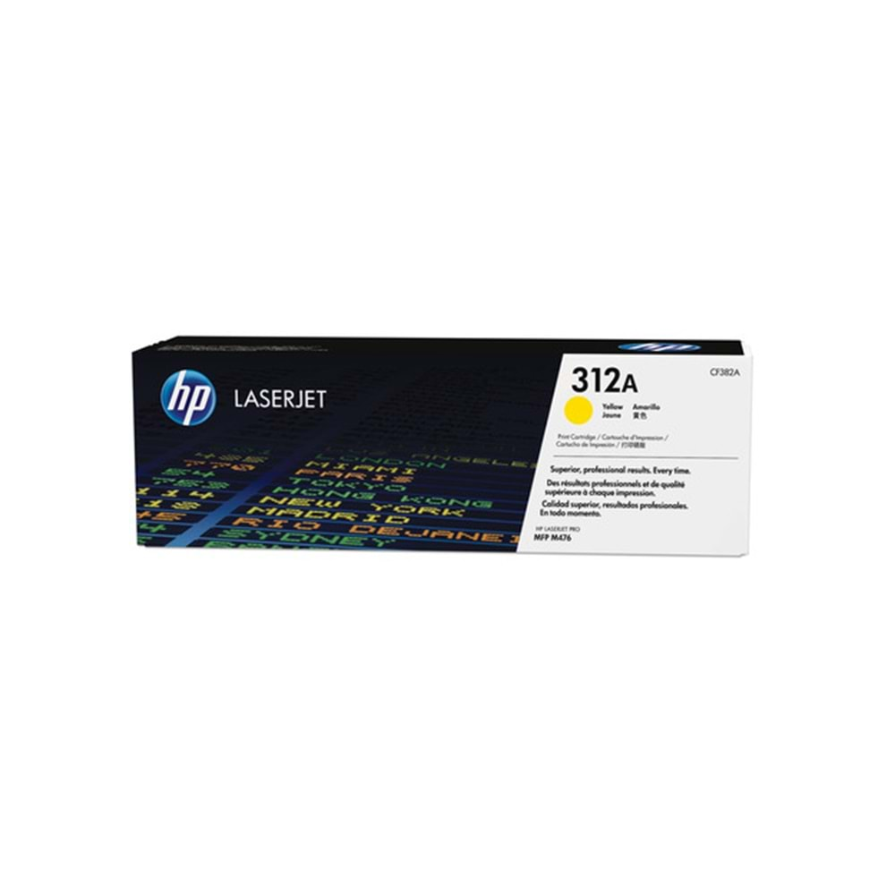 HP CF382A Yellow Toner Kartuş (312A)