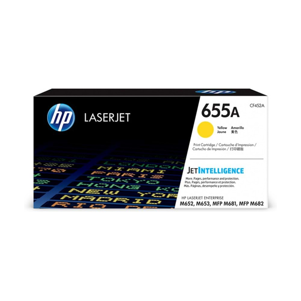 HP CF452A Yellow Toner Kartuş (655A)