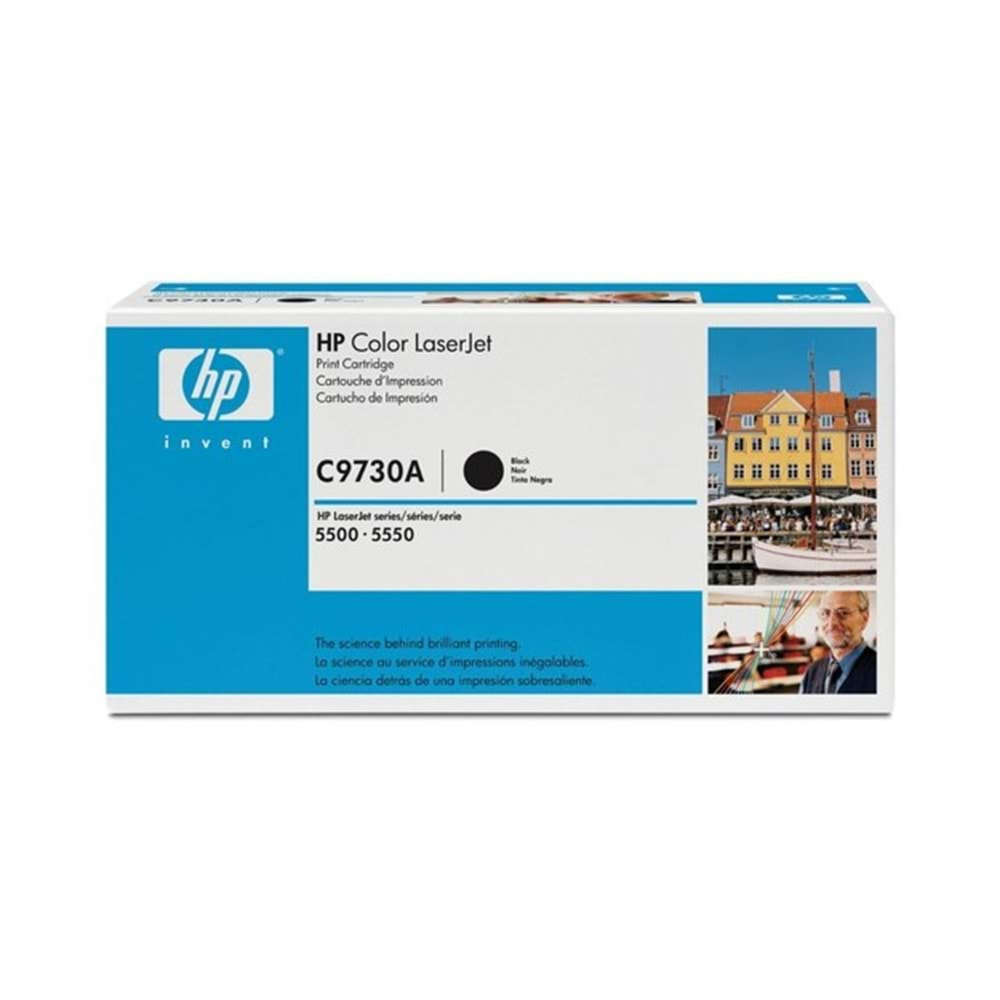 HP C9730A Black Toner Kartuş