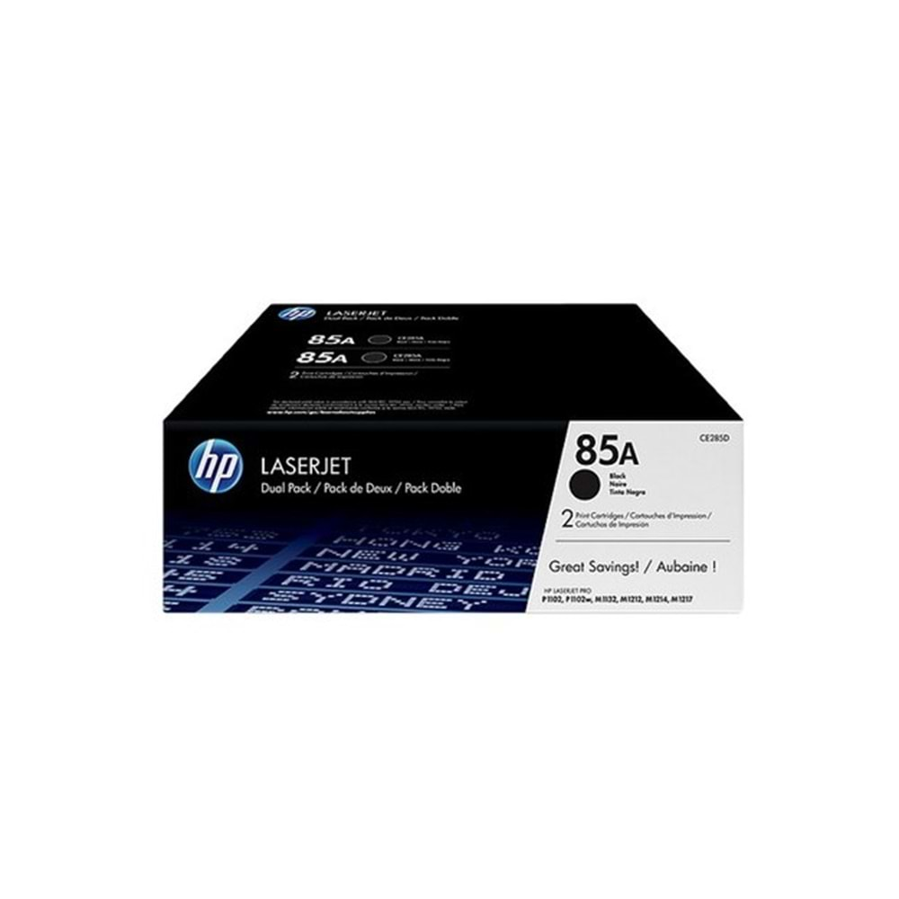 HP CE285AD Black Toner Kartuş (85A)