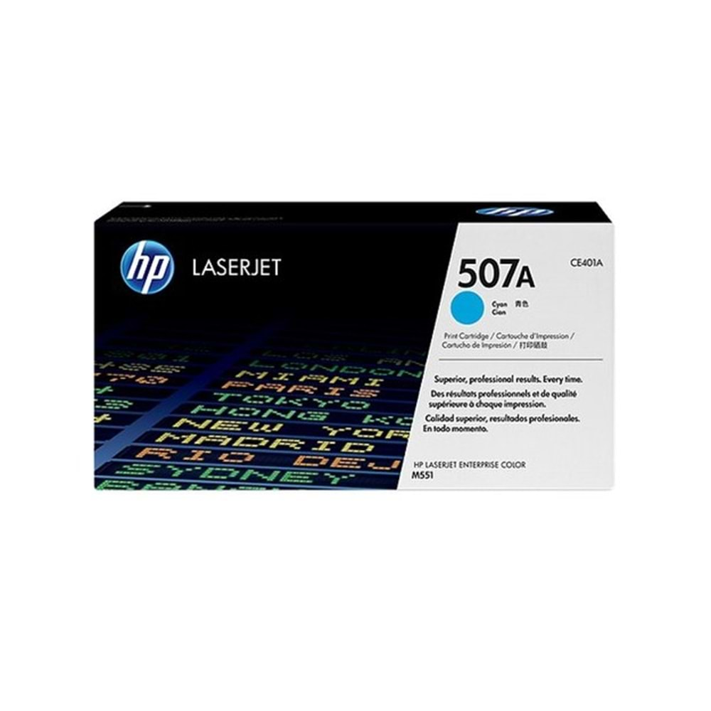 HP CE401A Cyan Toner Kartuş (507A)