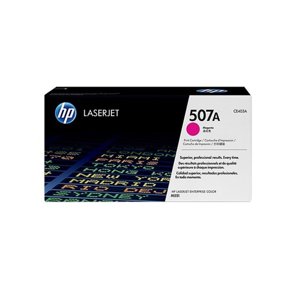 HP CE403A Magenta Toner Kartuş (507A)