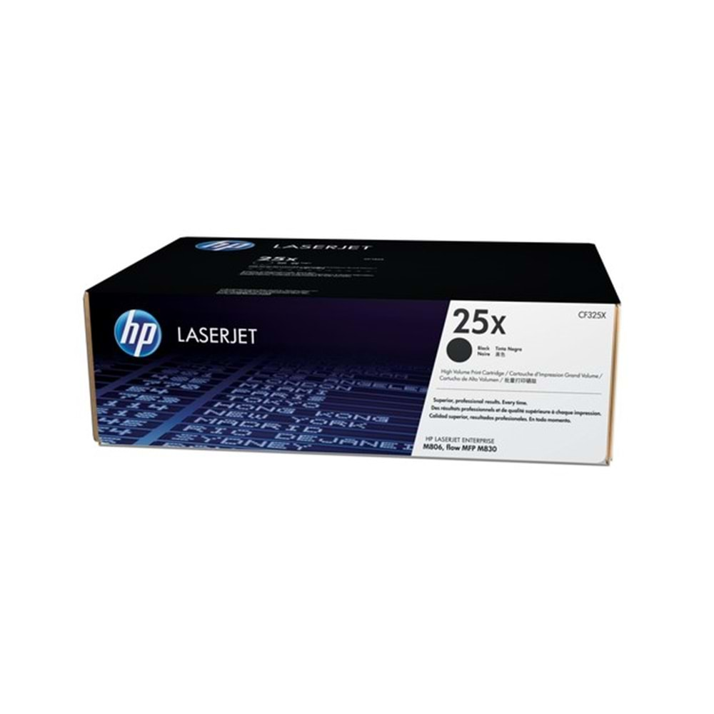 HP CF325X Black Toner Kartuş (25X)