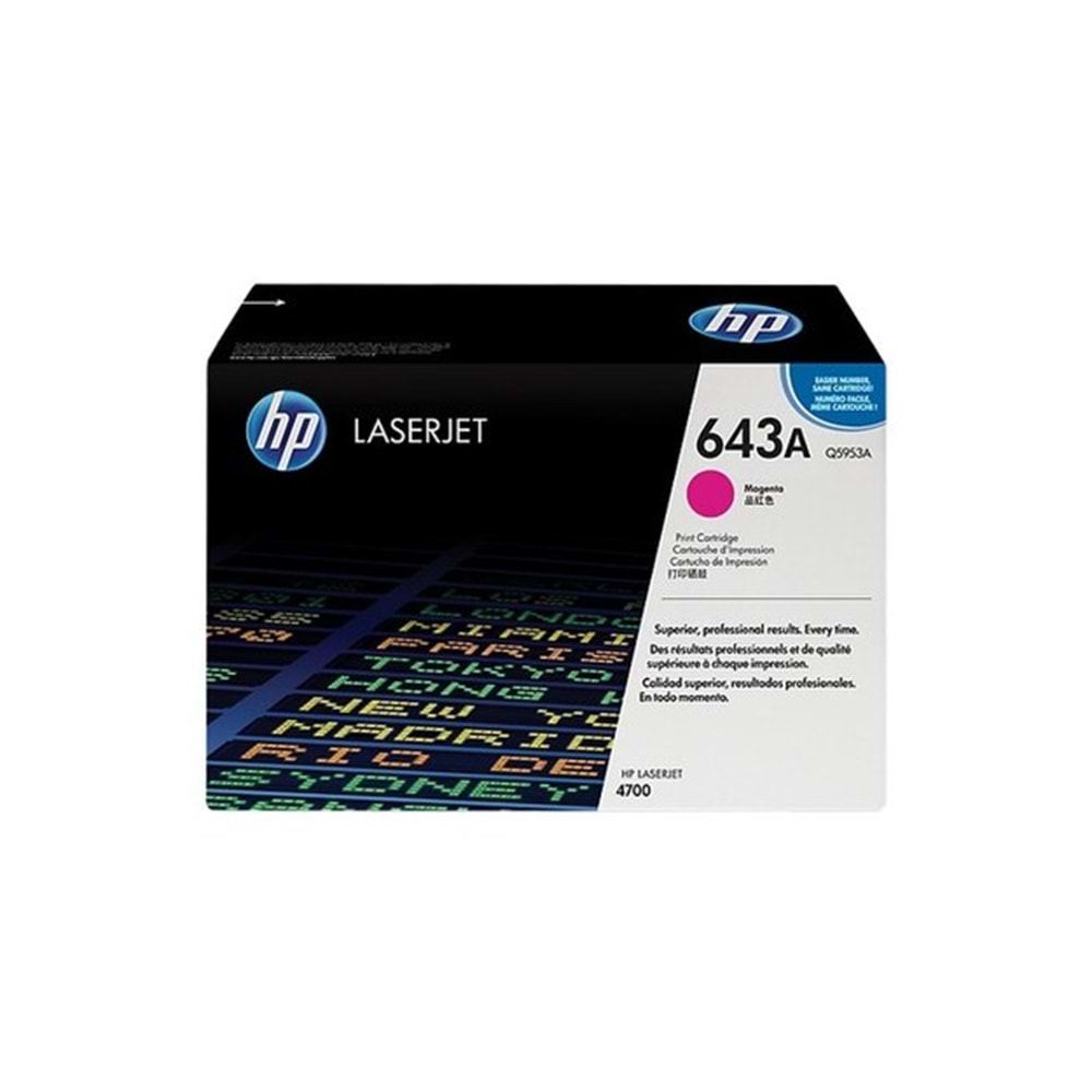 HP Q5953A Magenta Toner Kartuş (643A)