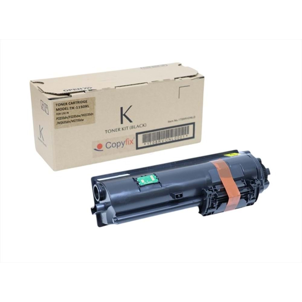 Kyocera Mita TK-1150(XL-HIGH YIELD) Copyfix Toner , ECOSYS M 2135 , M 2635 , M 2735 , P 2235(240g) , YCF