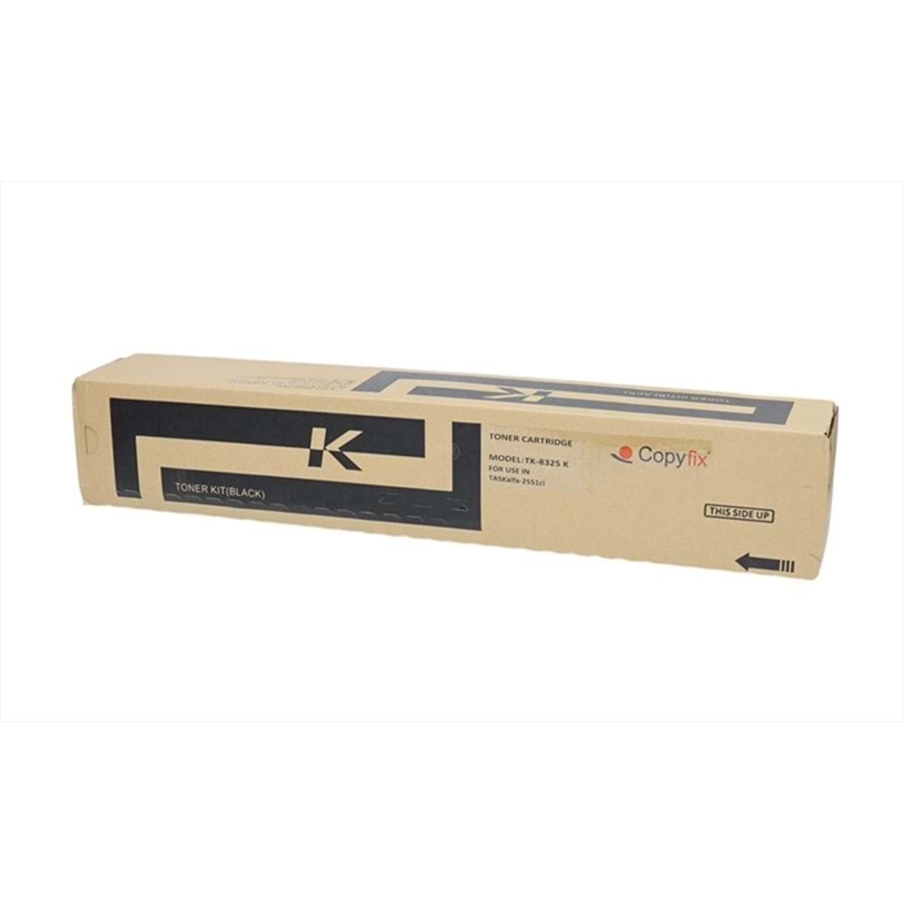 Kyocera Mita TK-8325 Siyah Copyfix Toner , TASKALFA 2551 CI , YCF