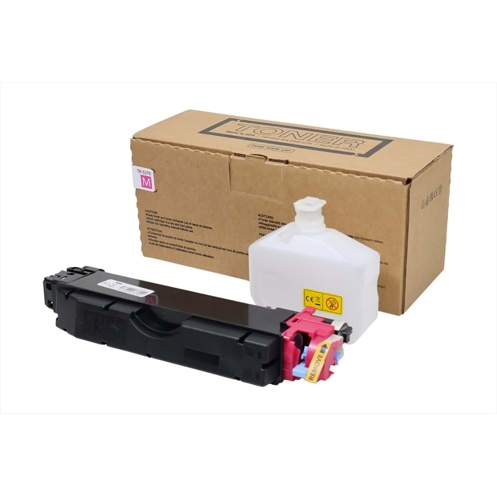 Kyocera Mita TK-5270 Kırmızı Toner, ECOSYS M 6230 CIDN, (Made in USA)