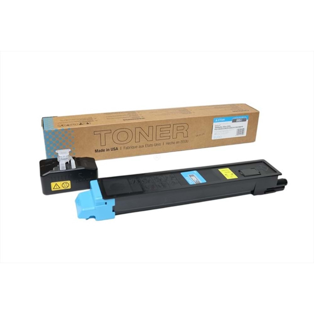 Kyocera Mita TK-895 Mavi Muadil Toner , FS C 8020 MFP , C 8025 , C 8520 , C 8525 , TASKALFA 205 C , 255 C , (Made in USA)