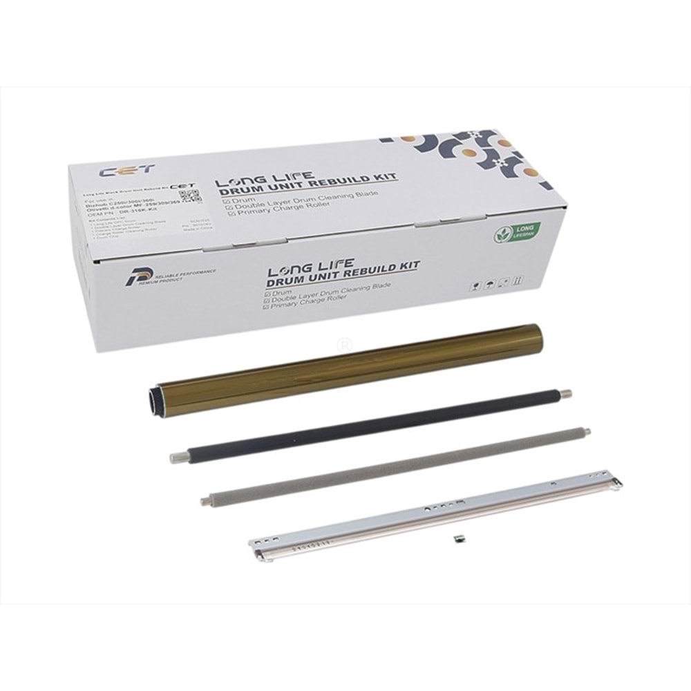 KN, DR-316, Siyah Muadil Drum Kit, Bizhub C250i, C300i, C360i, DR-316K , CCF, P.501014