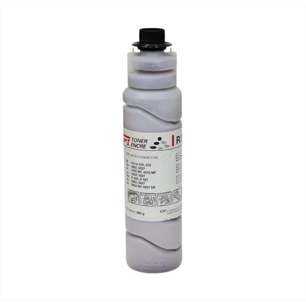 Ricoh AF 220 Muadil Toner , AFICIO 220 , 270 , AP 2700 , AP 3200 , 2210D , 360 Gr(Made in EU)