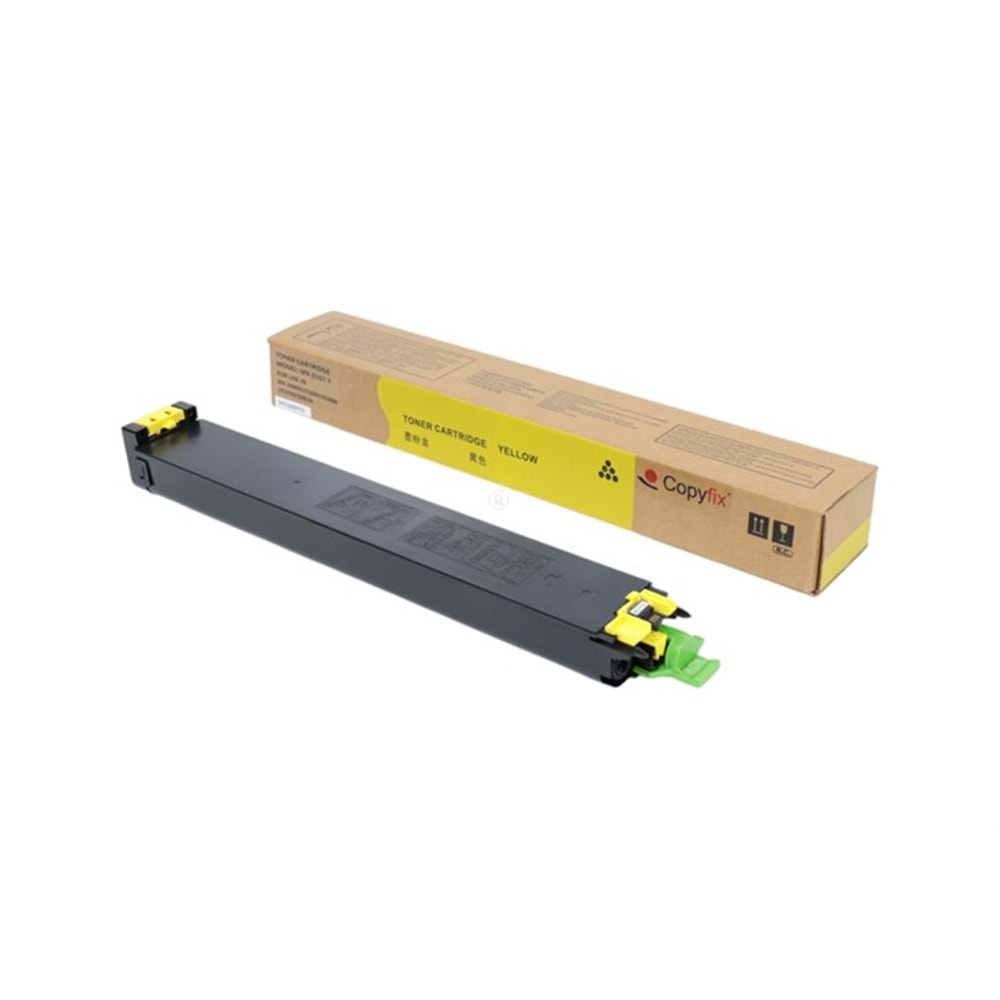 Sharp MX 2301 Sarı Copyfix Toner , MX 2301 , 2600 , 3100 , 4100 , 4101 , 5000 , 5001 , MX-31GTYA , YCF
