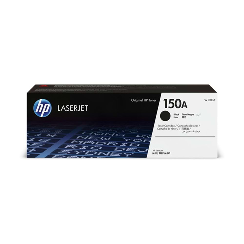 HP 150A Siyah Orijinal Toner W1500A