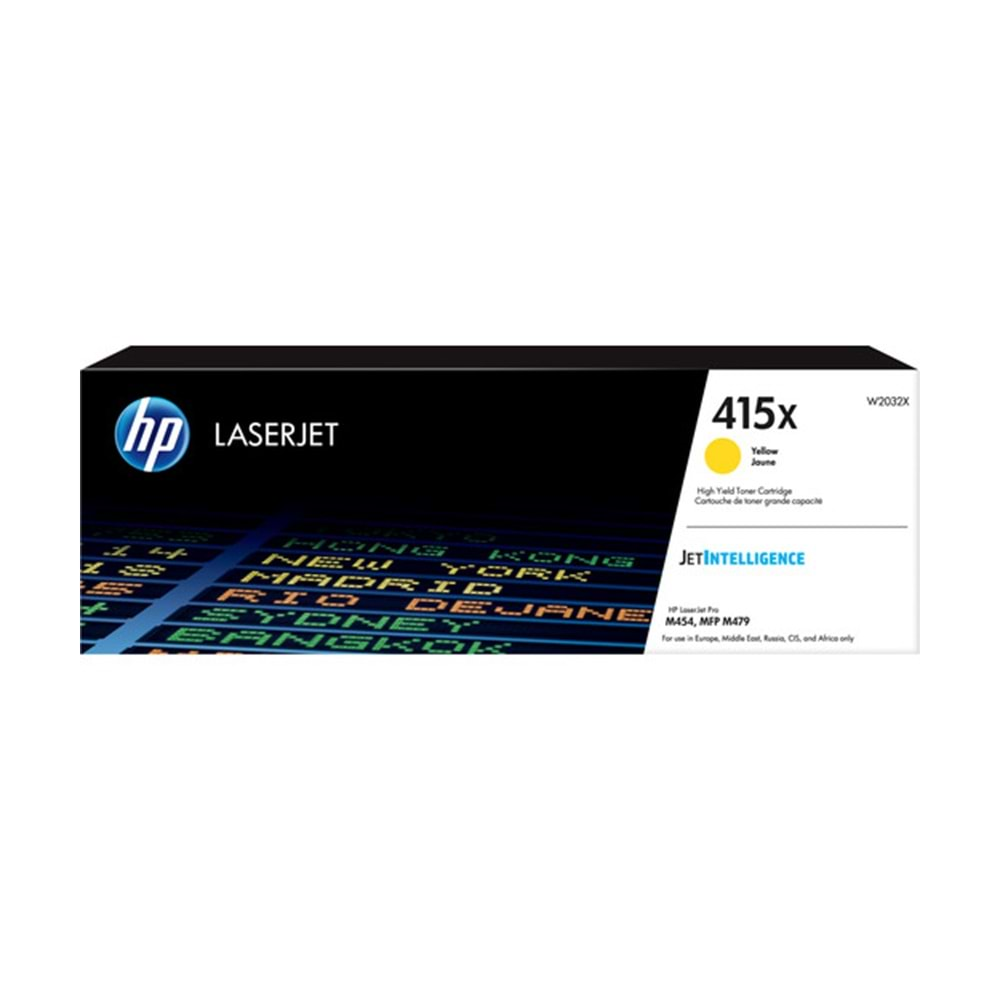 HP W2032X Yellow Toner Kartuş (415X)